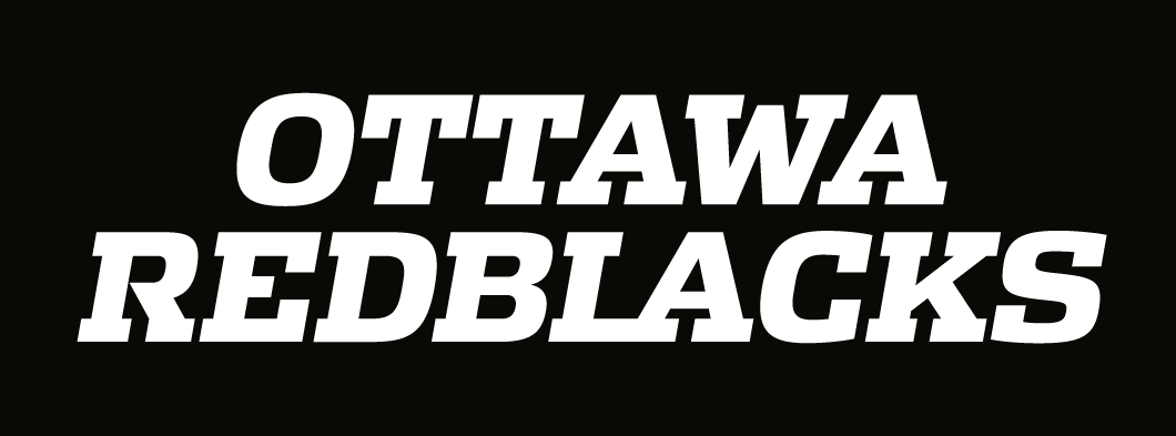 ottawa redblacks 2014-pres wordmark logo v4 iron on transfers for T-shirts